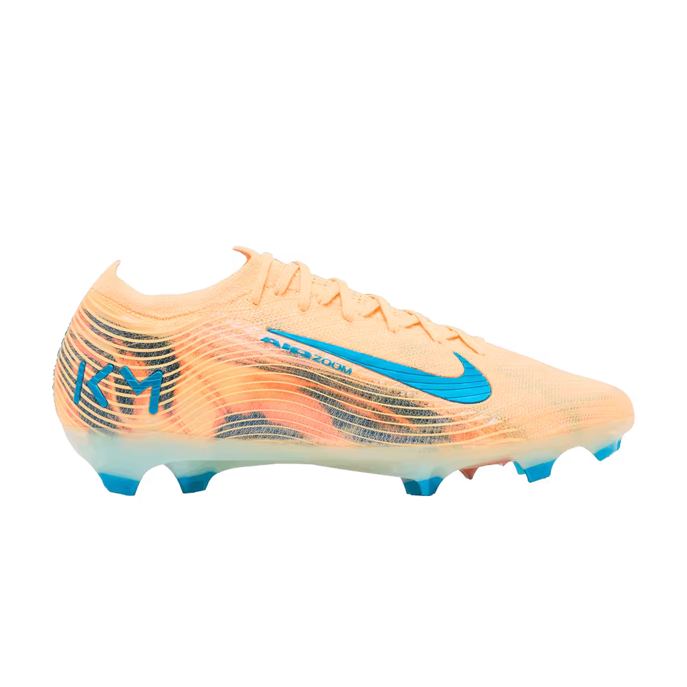 Kylian Mbappé x Nike Mercurial Vapor 16 Elite Melon Tint/Igloo/Neo Turquoise