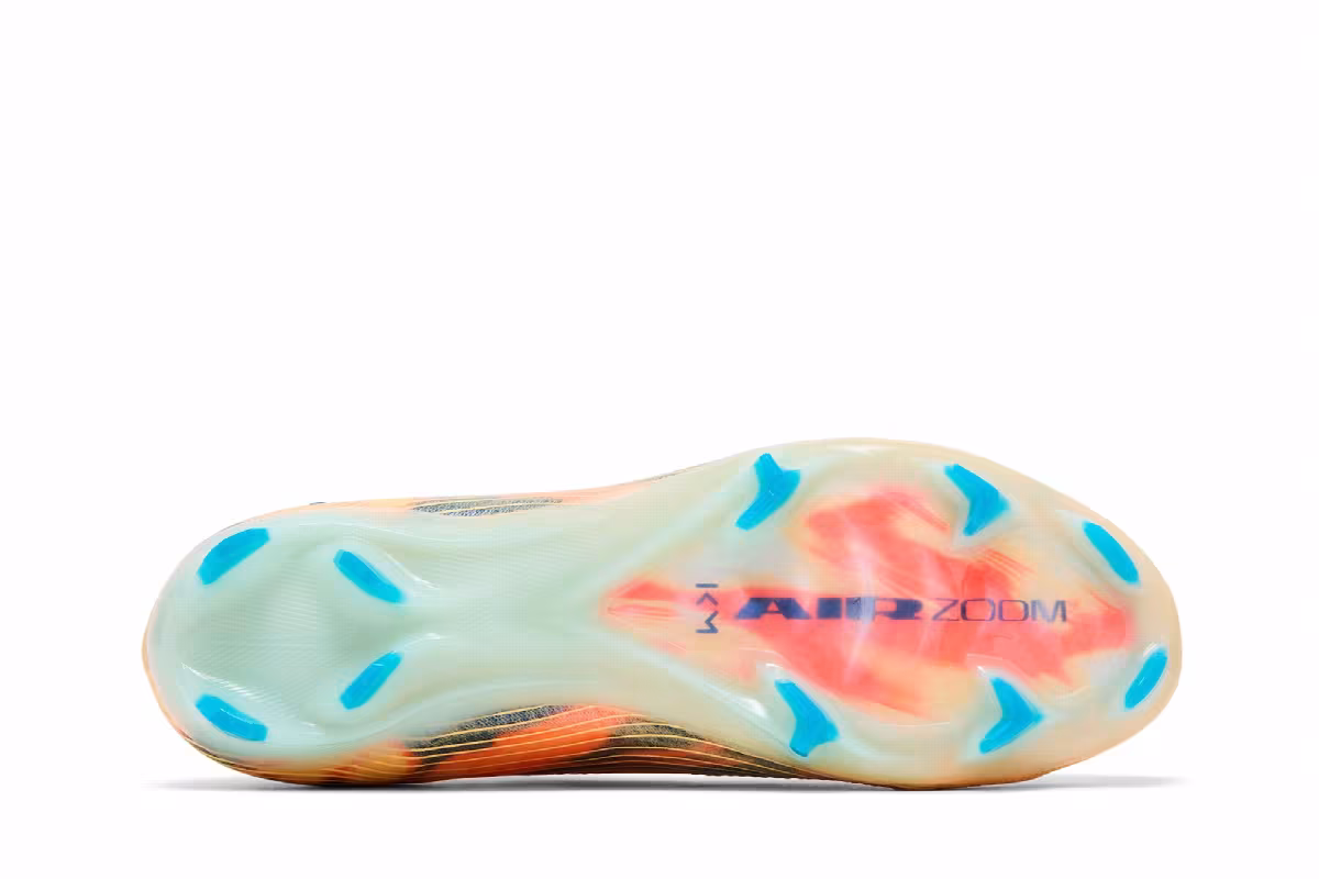Kylian Mbappé x Nike Mercurial Vapor 16 Elite Melon Tint/Igloo/Neo Turquoise, view 5