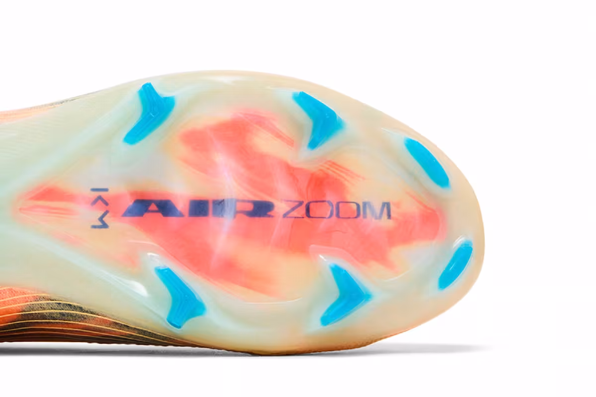 Kylian Mbappé x Nike Mercurial Vapor 16 Elite Melon Tint/Igloo/Neo Turquoise, view 6