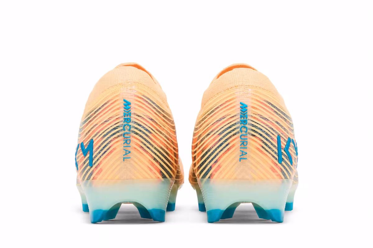 Kylian Mbappé x Nike Mercurial Vapor 16 Elite Melon Tint/Igloo/Neo Turquoise, view 7