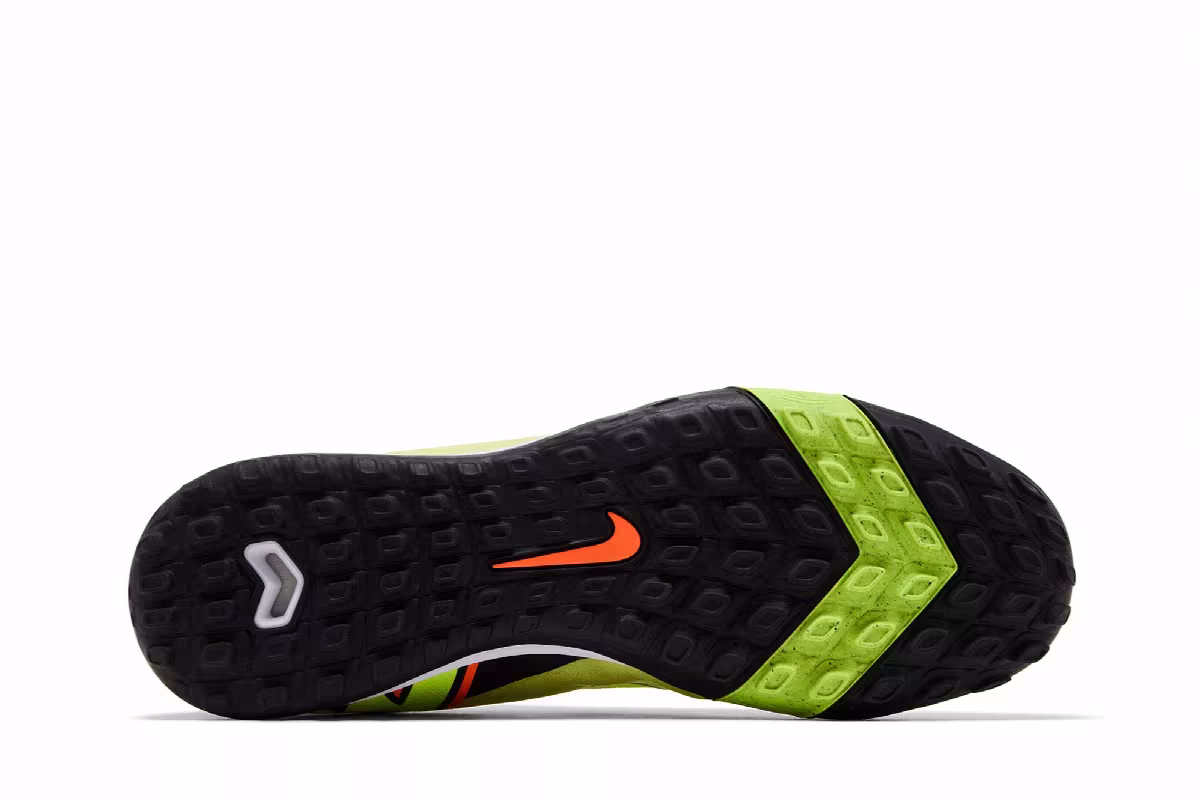 Nike Zoom Mercurial Vapor 16 Pro TF Limelight Hyper Crimson, view 5