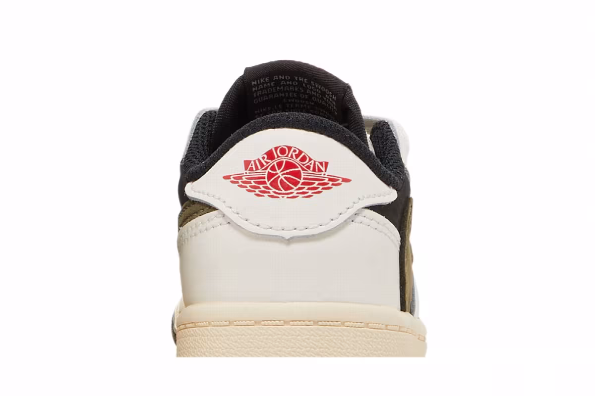 Travis Scott x Air Jordan 1 Low OG SP TD Olive, view 8