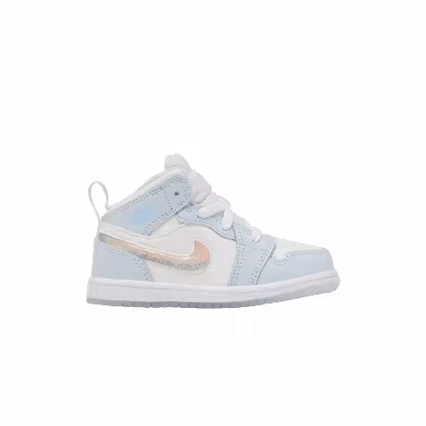 Air Jordan 1 Mid SE TD 'Glitter Swoosh'