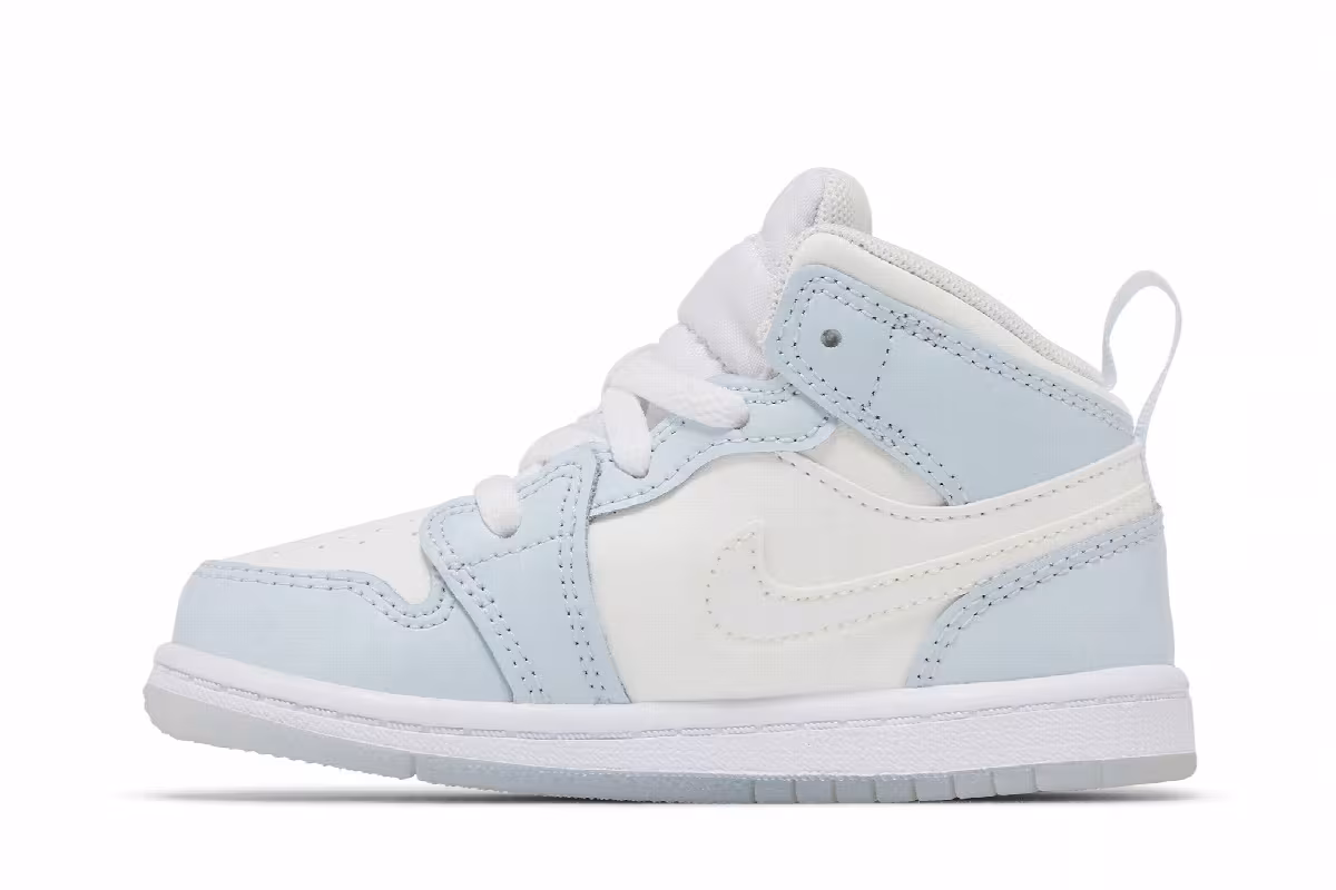 Air Jordan 1 Mid SE TD Glitter Swoosh, view 4