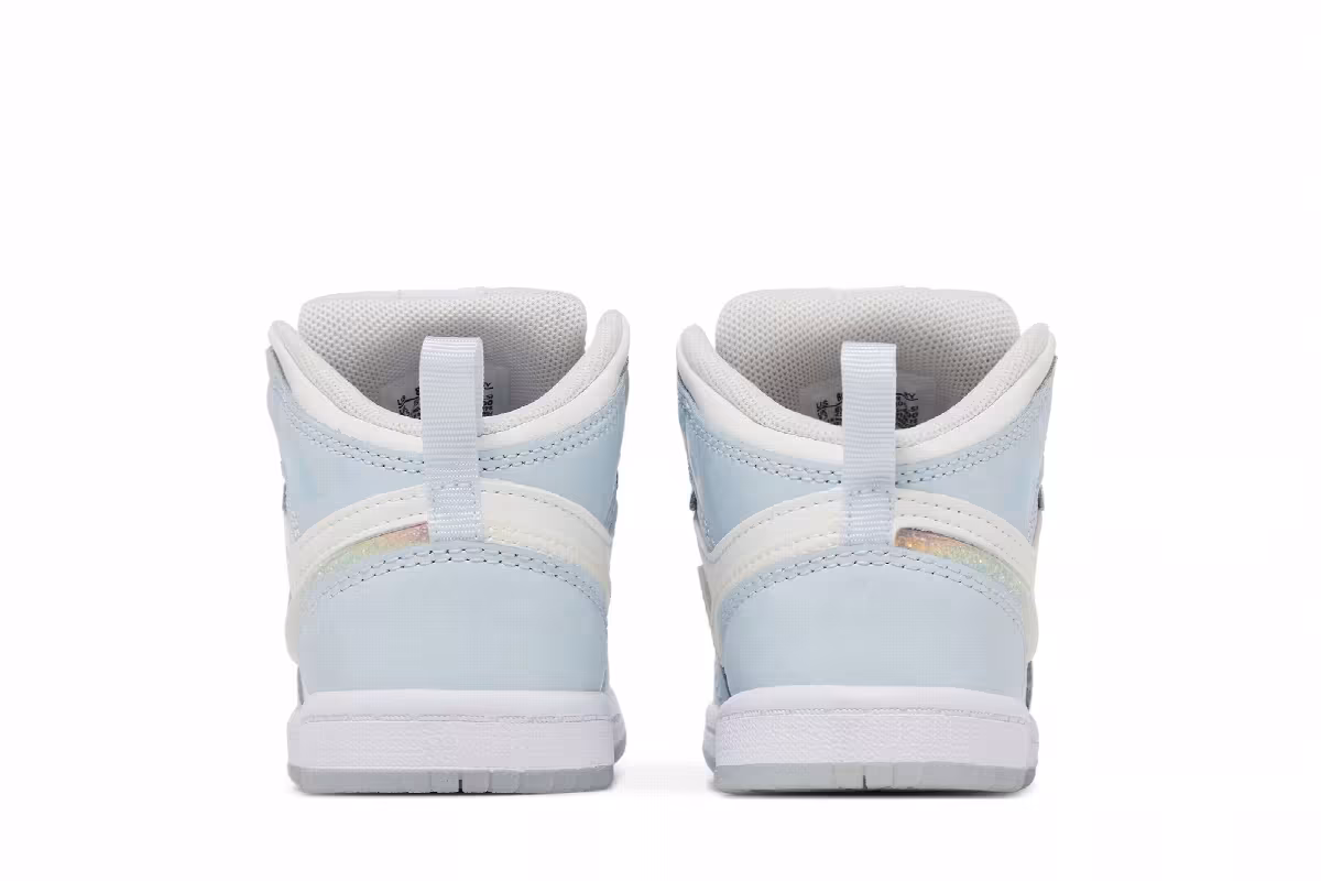 Air Jordan 1 Mid SE TD Glitter Swoosh, view 7