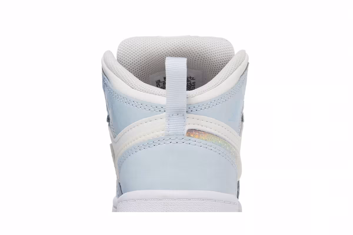 Air Jordan 1 Mid SE TD Glitter Swoosh, view 8