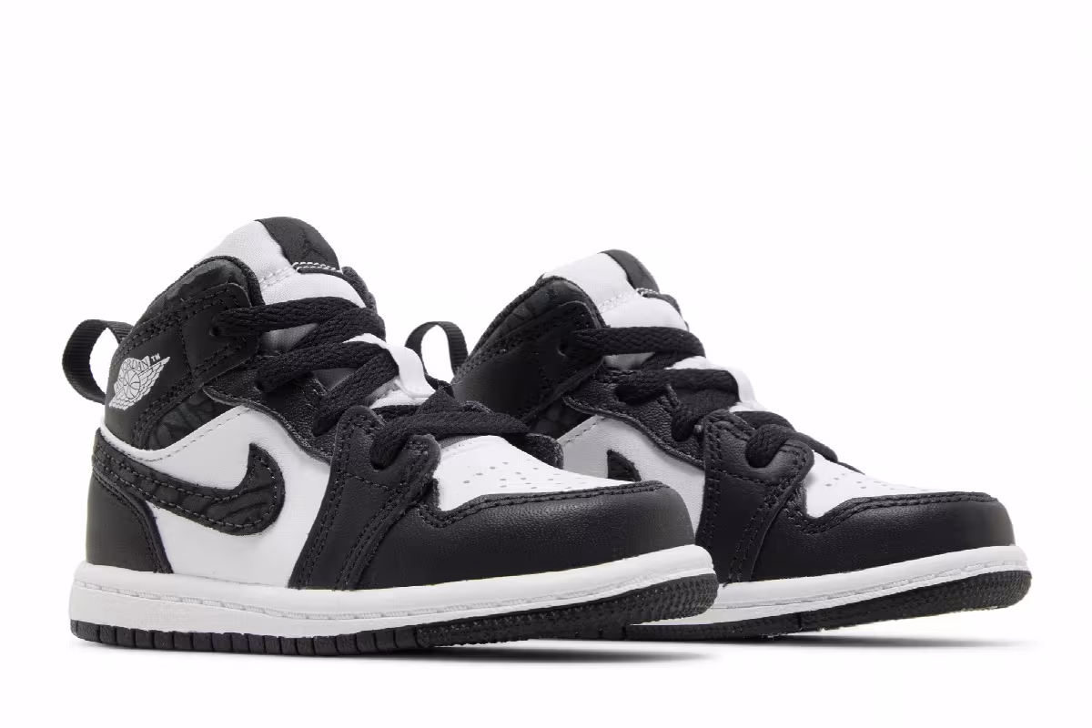 Air Jordan 1 Mid SE TD Panda Elephant, view 9