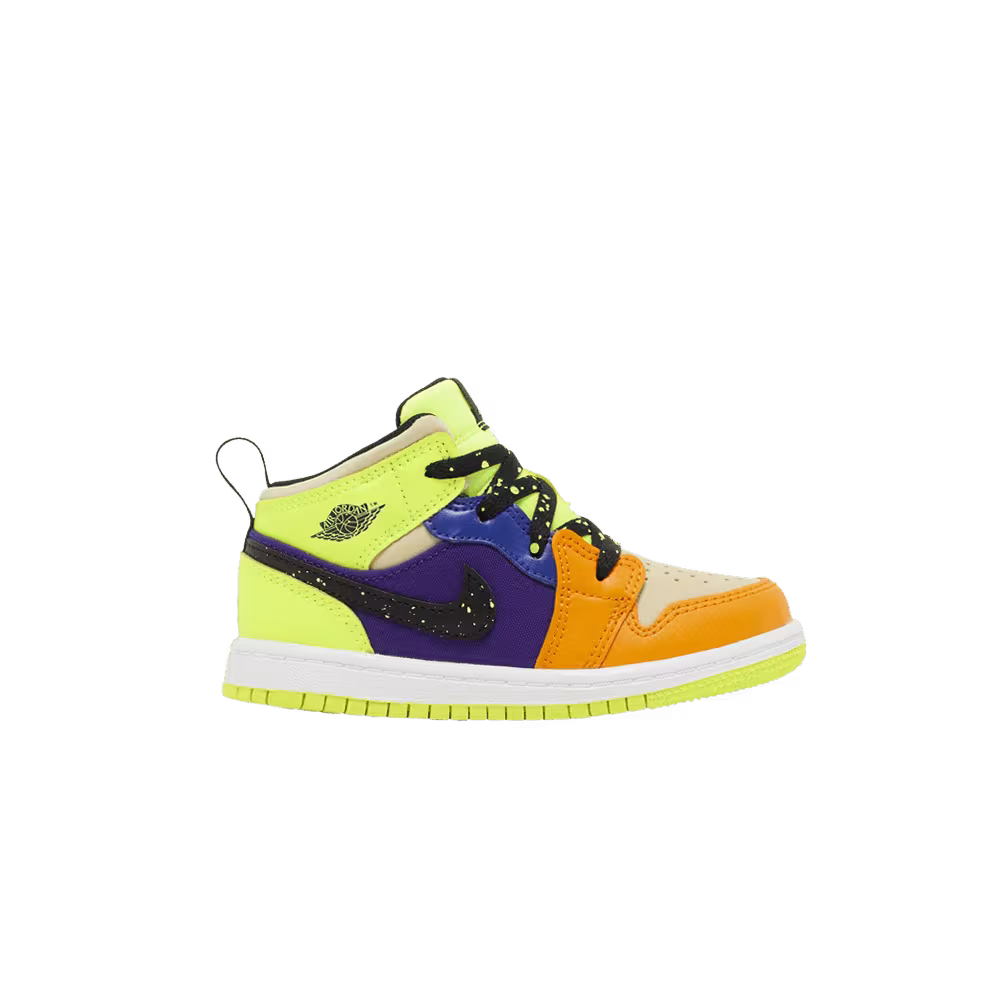 Air Jordan 1 Mid SE TD Volt Vivid Orange