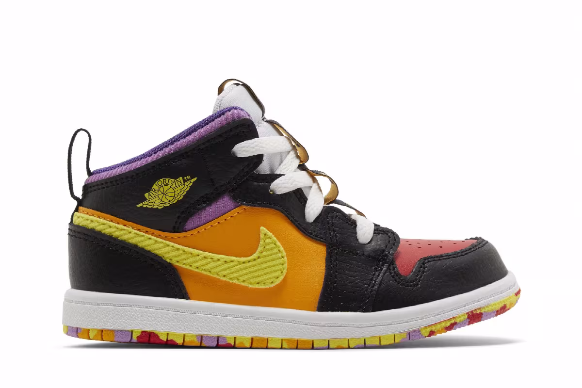 Air Jordan 1 Mid SS TD Championships, view 2