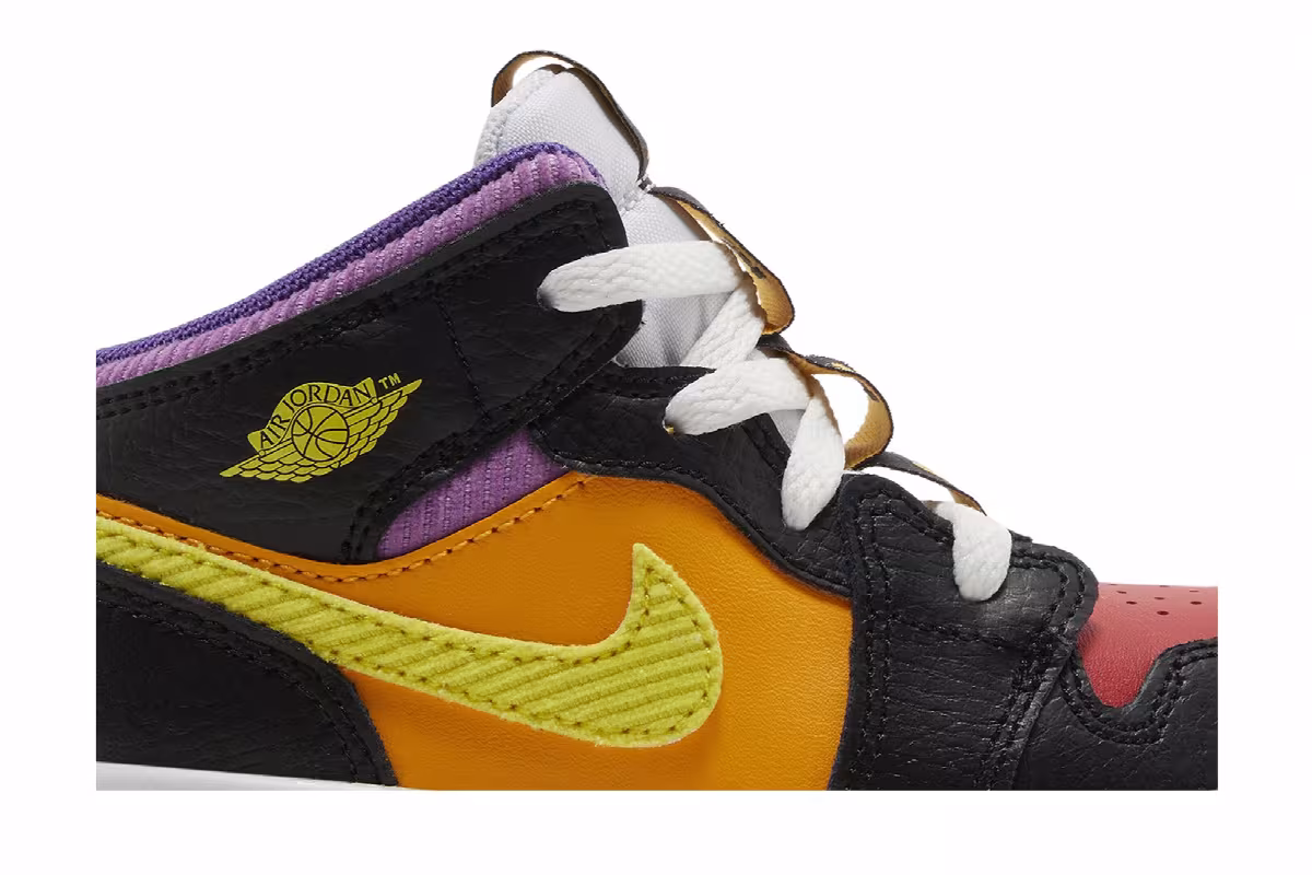 Air Jordan 1 Mid SS TD Championships, view 3