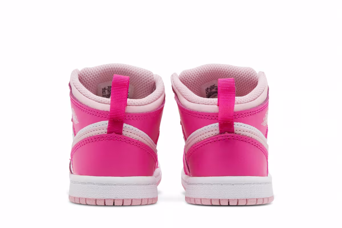Air Jordan 1 Mid TD Fierce Pink, view 7