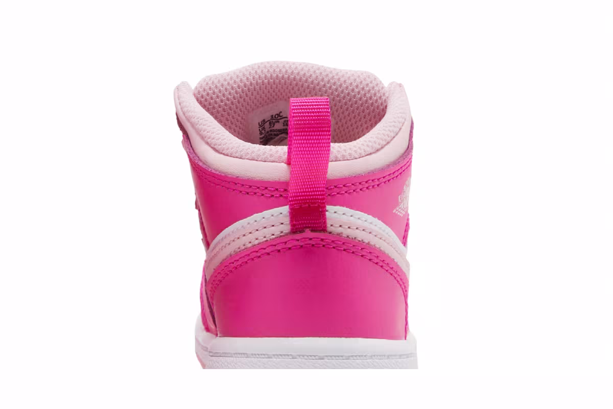 Air Jordan 1 Mid TD Fierce Pink, view 8