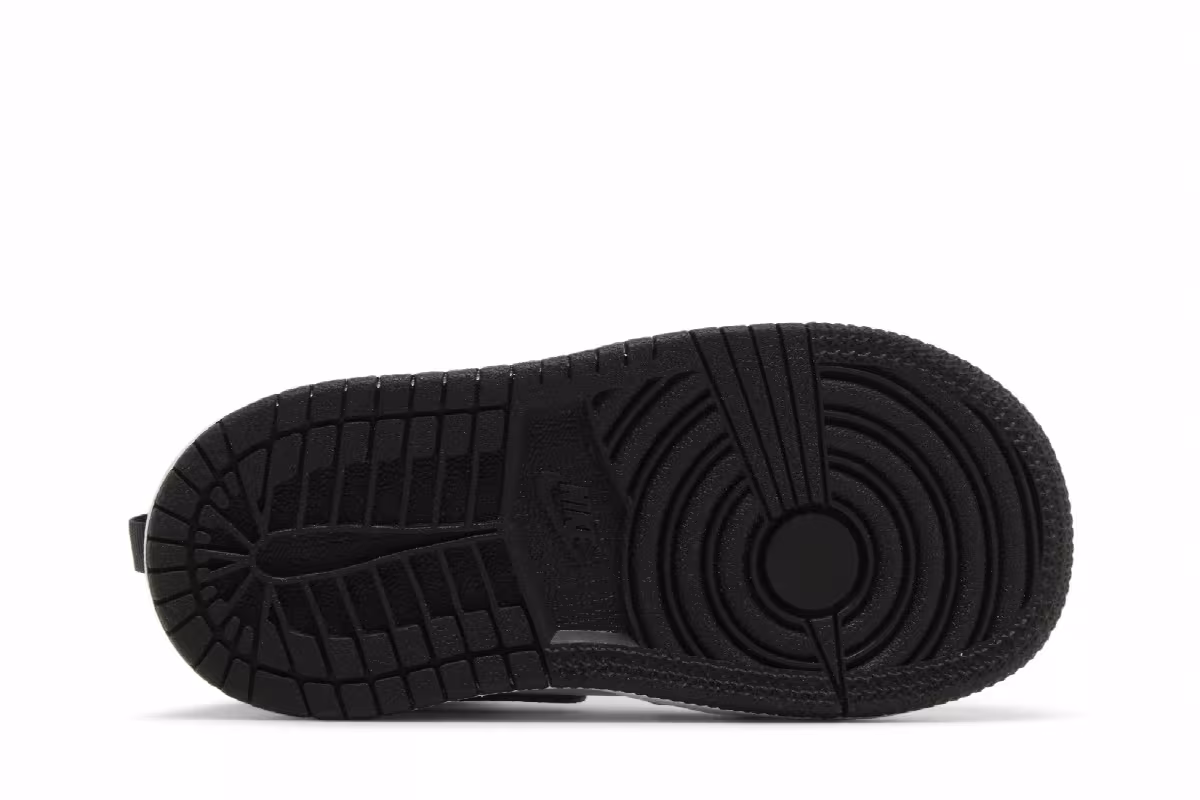 Air Jordan 1 Mid TD White Black, view 5