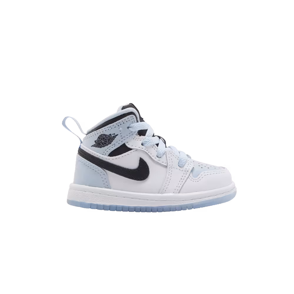 Air Jordan 1 Mid SE TD White Ice Blue