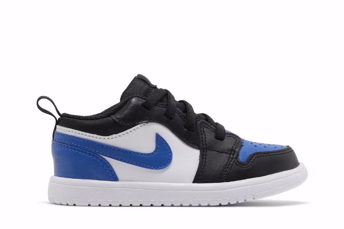 Air Jordan 1 Low ALT TD Alternate Royal Toe, view 2