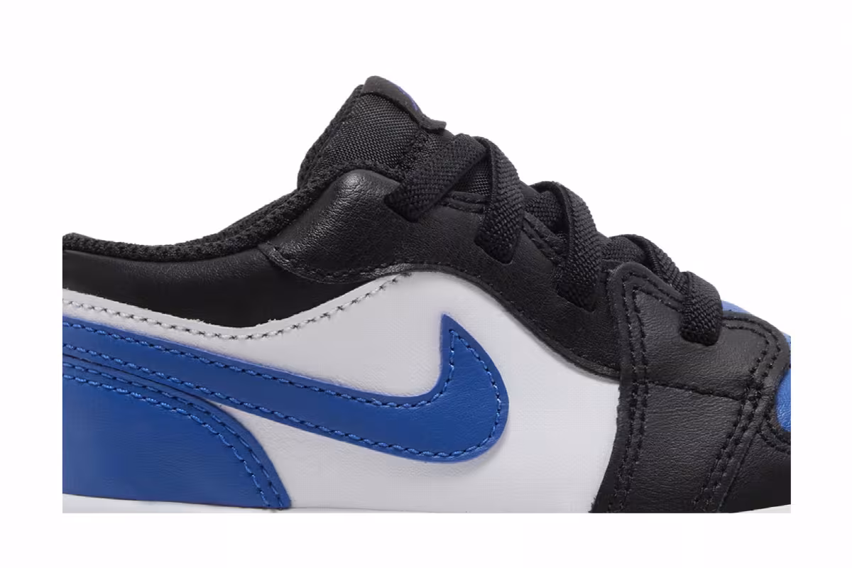 Air Jordan 1 Low ALT TD Alternate Royal Toe, view 3