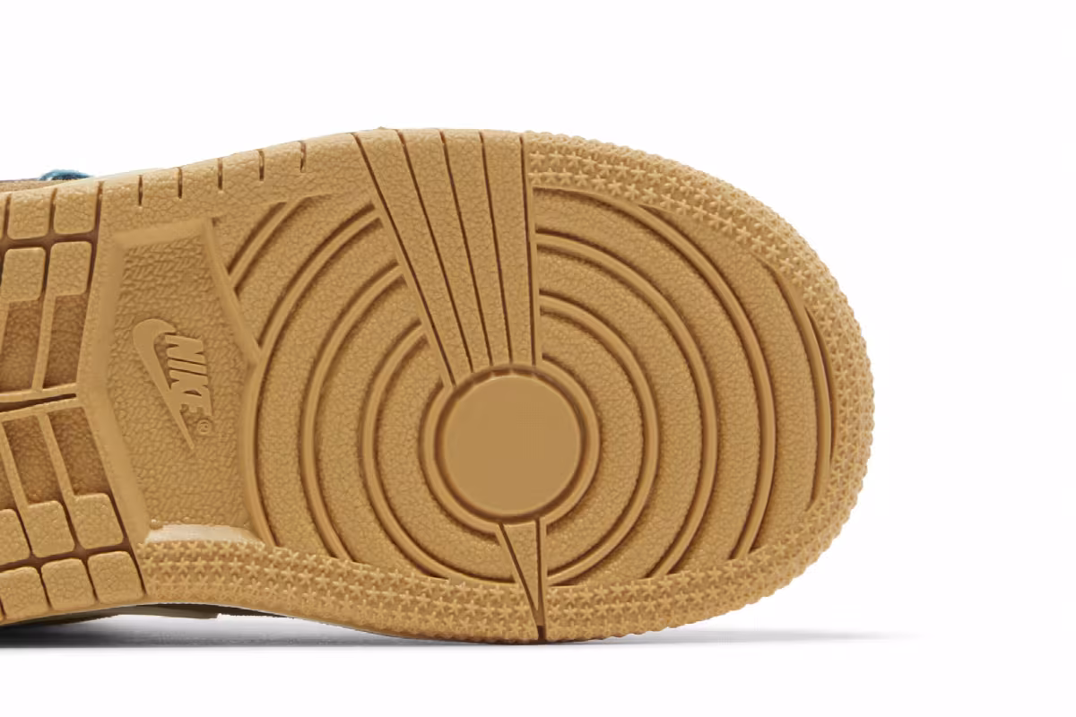 Air Jordan 1 Mid SE TD Cacao Wow, view 6