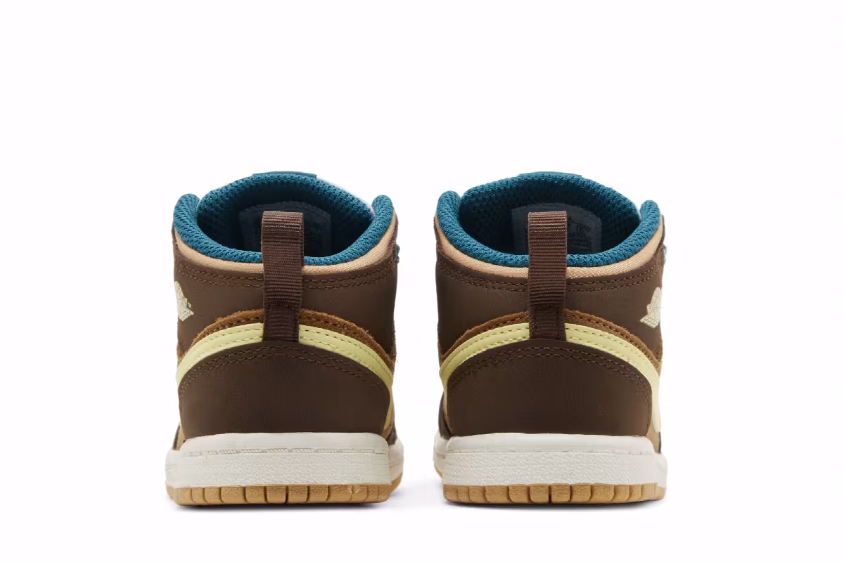 Air Jordan 1 Mid SE TD Cacao Wow, view 7