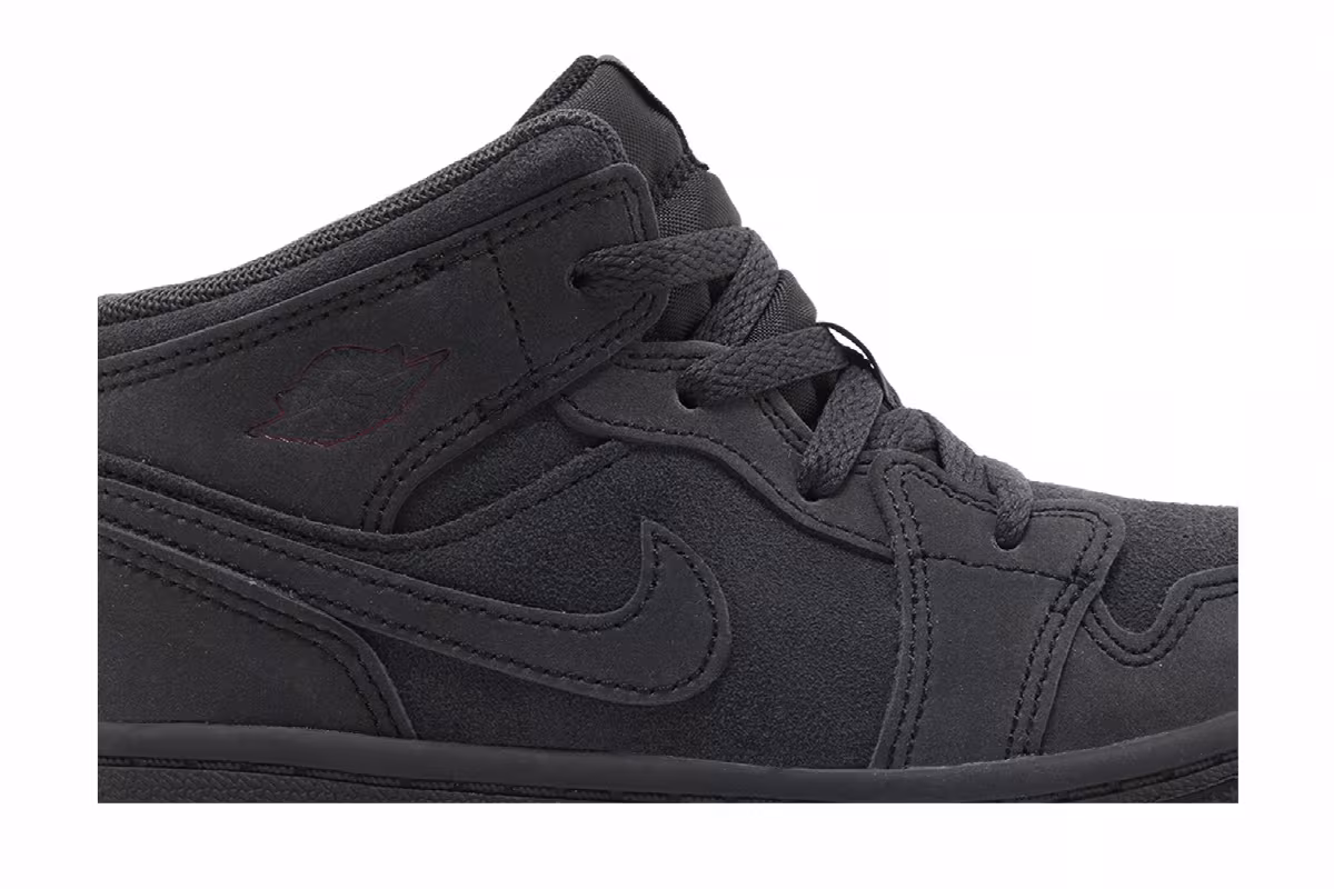 Air Jordan 1 Mid SE Craft TD Dark Smoke Red, view 3