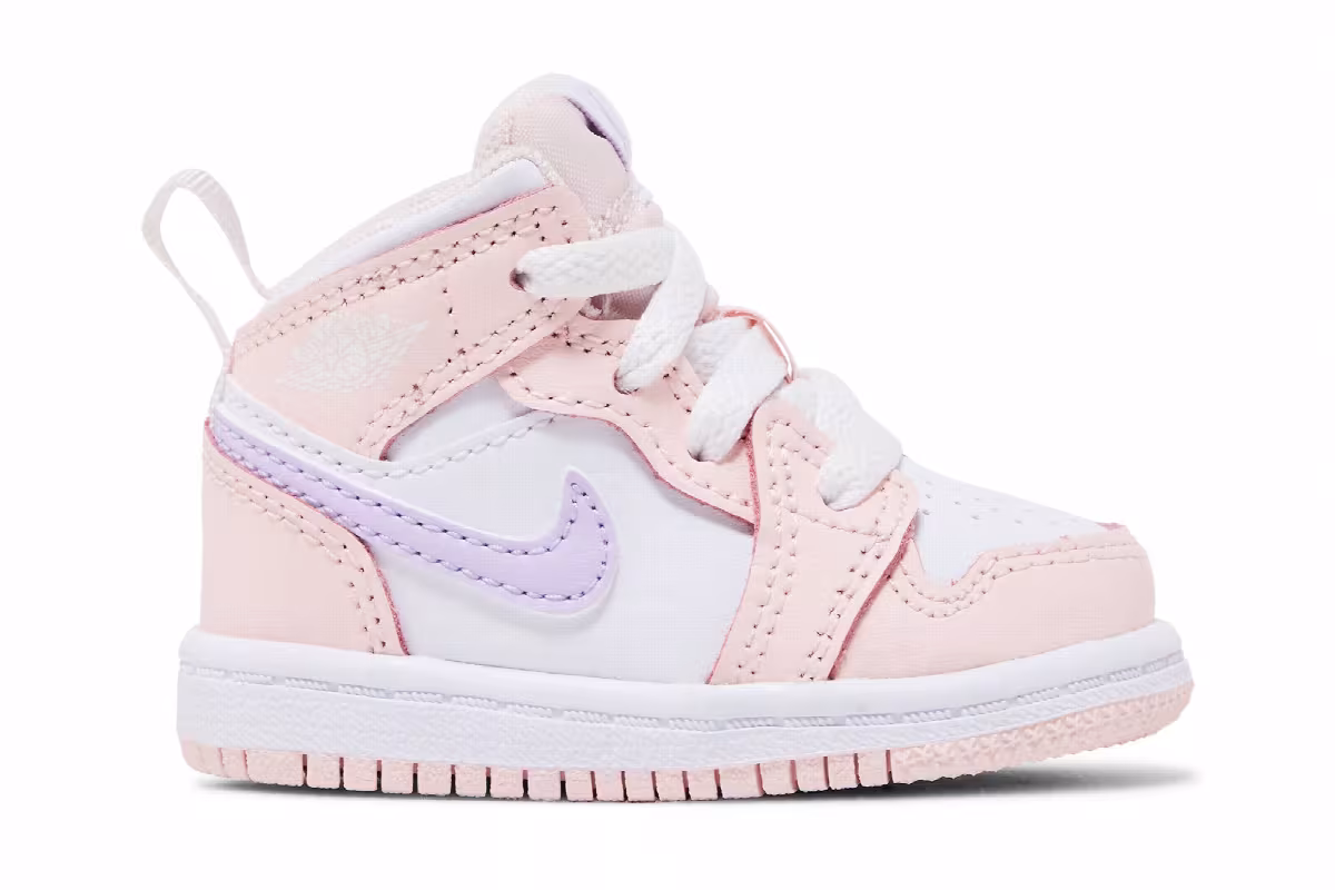Air Jordan 1 Mid TD Pink Wash, view 2