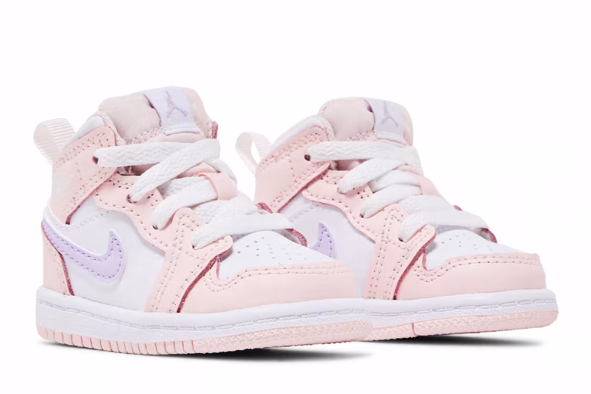 Air Jordan 1 Mid TD Pink Wash, view 9