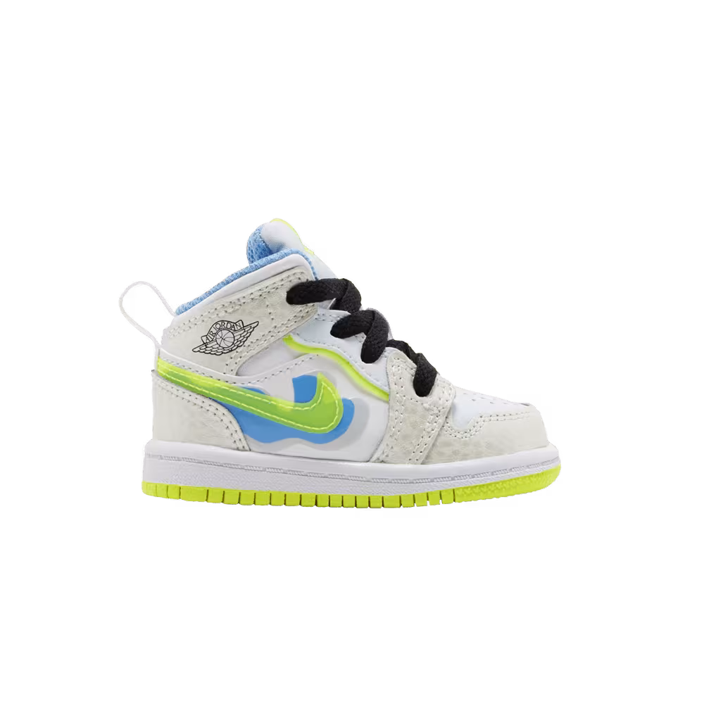 Air Jordan 1 Mid SE TD Warped Swoosh
