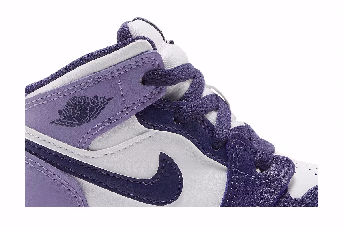 Air Jordan 1 Mid TD Sky J Purple, view 3
