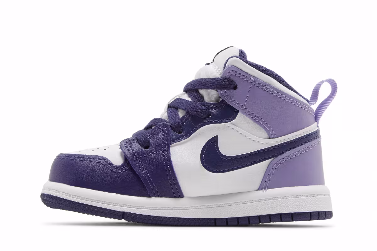 Air Jordan 1 Mid TD Sky J Purple, view 4