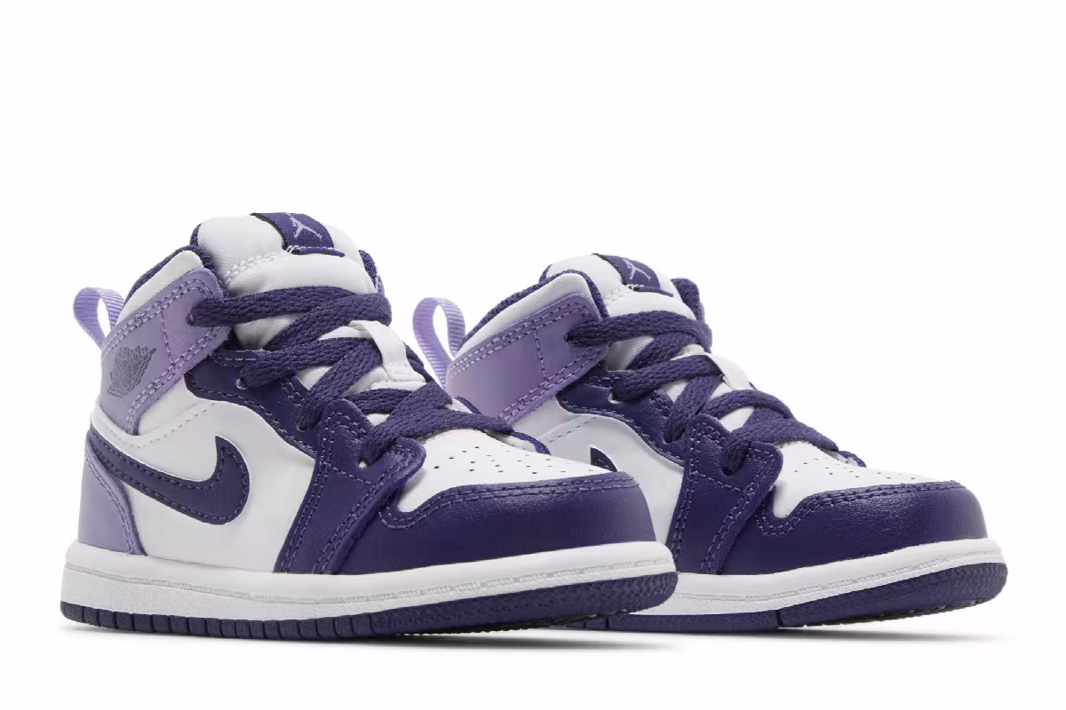 Air Jordan 1 Mid TD Sky J Purple, view 9