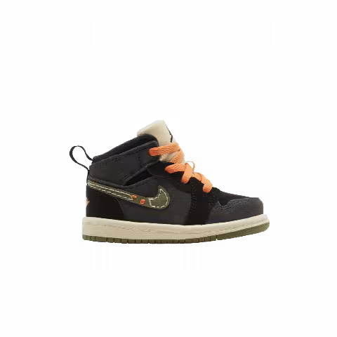 Air Jordan 1 Mid SE Craft TD 'Anthracite Light Olive'