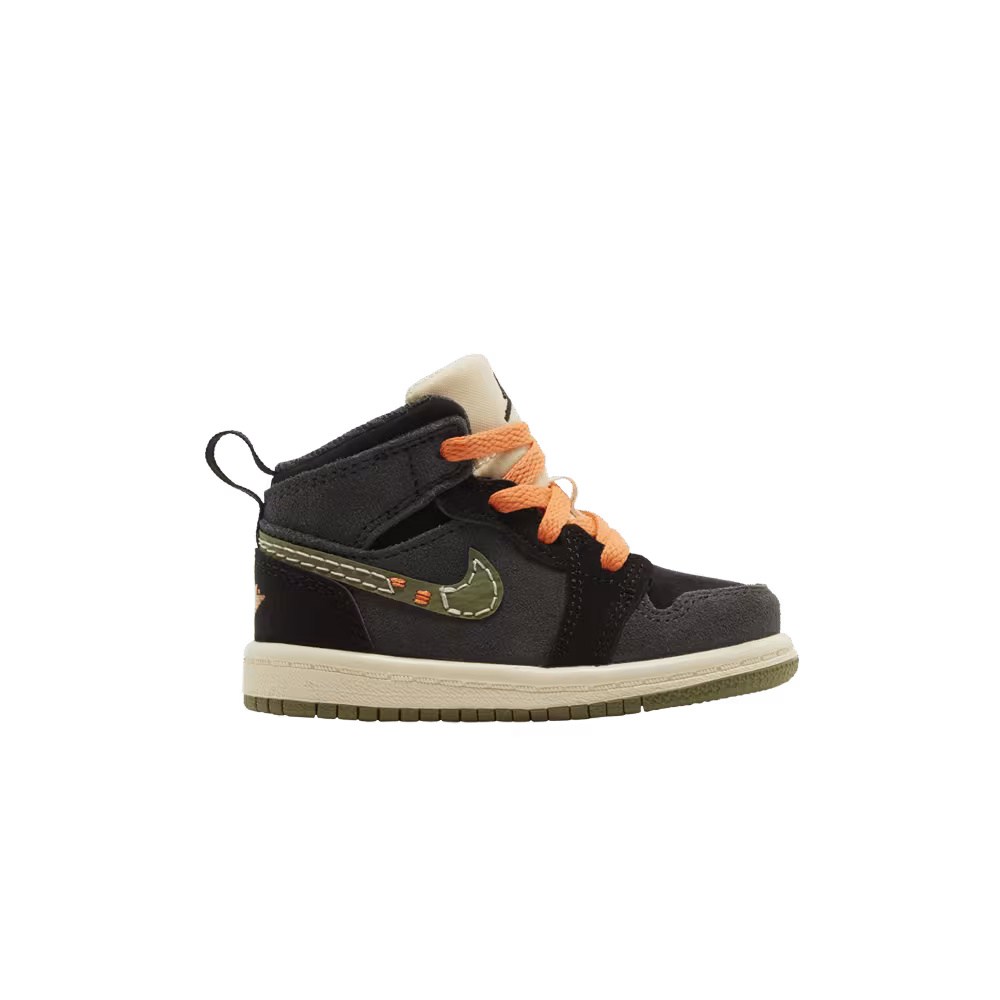 Air Jordan 1 Mid SE Craft TD Anthracite Light Olive