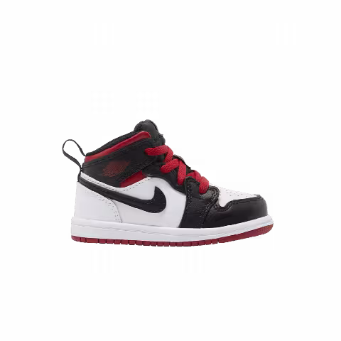 Air Jordan 1 Mid TD 'Gym Red Black Toe'