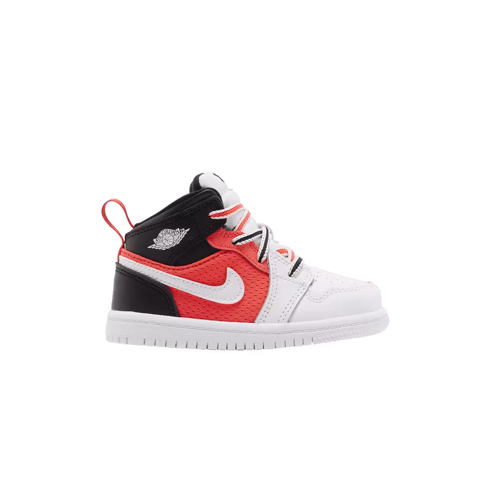 Air Jordan 1 Mid SE TD White Infrared