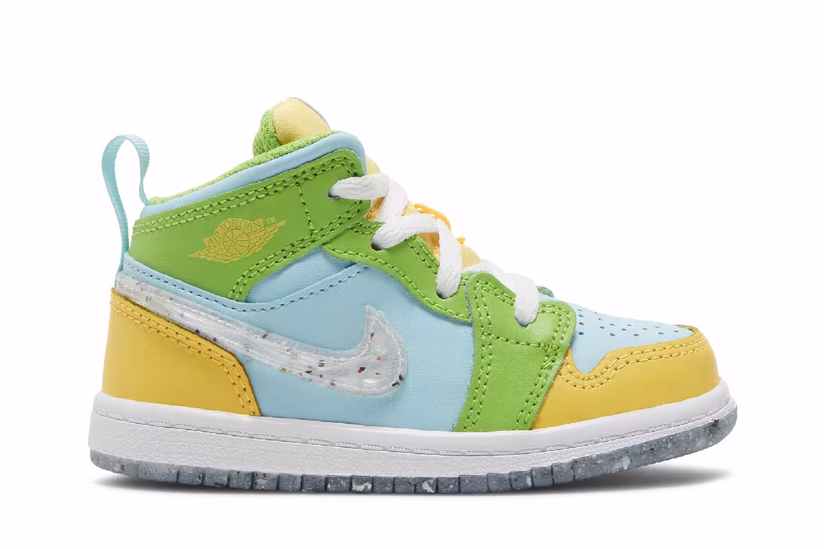 Air Jordan 1 Mid SE TD Recycled Grind, view 2