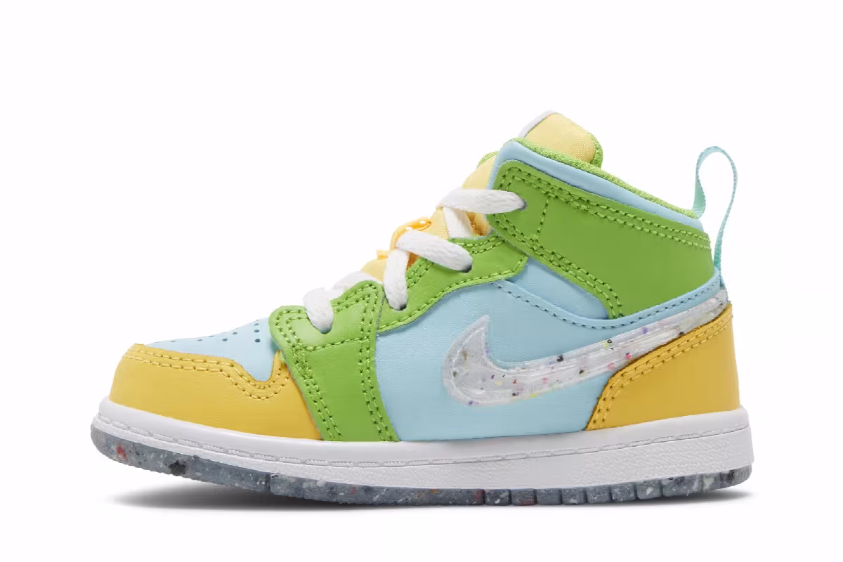 Air Jordan 1 Mid SE TD Recycled Grind, view 4
