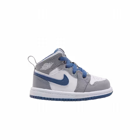 Air Jordan 1 Mid TD 'Cement True Blue'