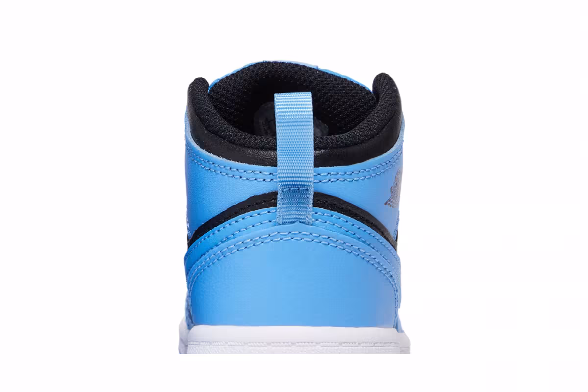 Air Jordan 1 Mid TD University Blue Black, view 8
