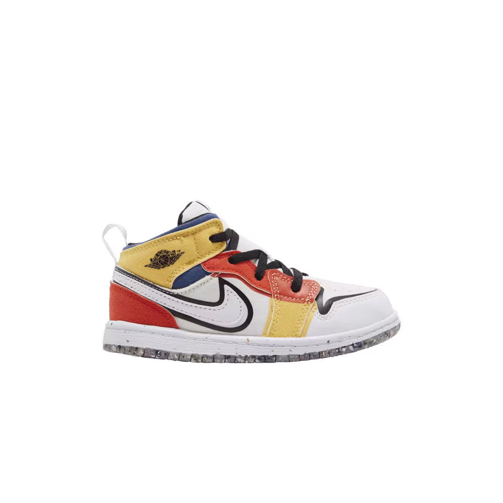 Air Jordan 1 Mid SE TD Multi-Color Canvas