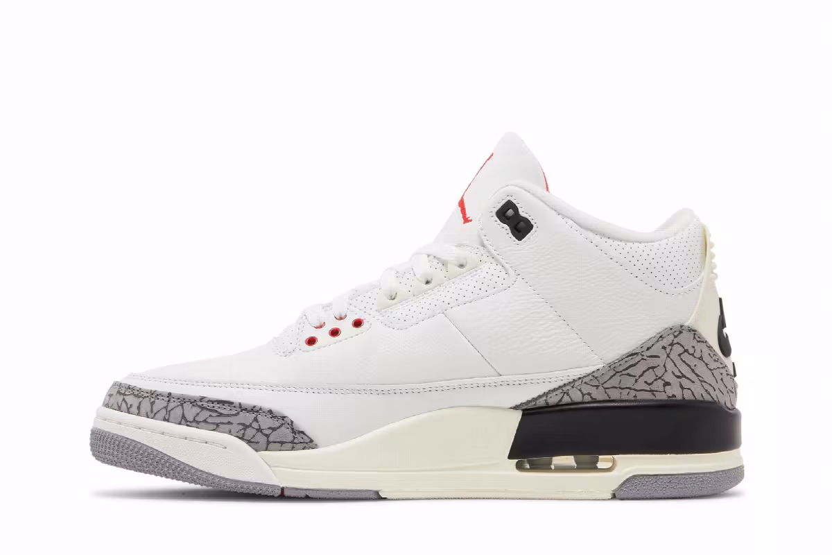 Air Jordan 3 White Cement Reimagined, view 4