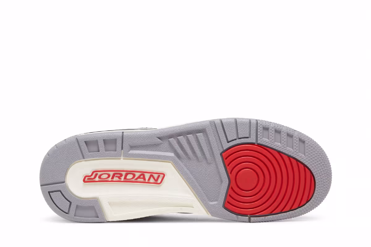 Air Jordan 3 GS White Cement Reimagined, view 5