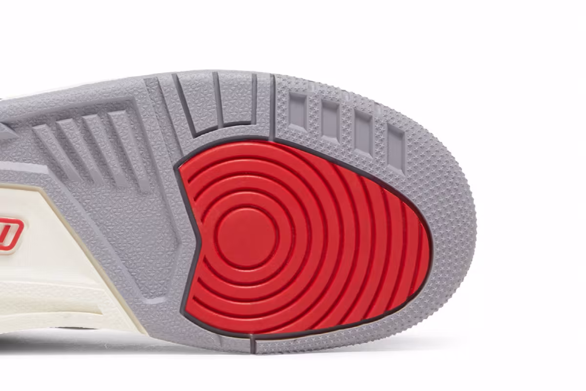 Air Jordan 3 GS White Cement Reimagined, view 6