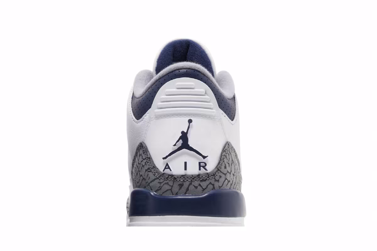 Air Jordan 3 GS Midnight Navy, view 8