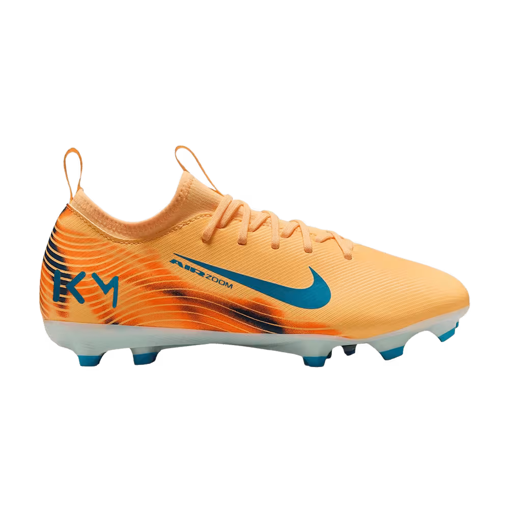 Kylian Mbappé x Nike Jr. Mercurial Vapor 16 Academy GS Melon Tint/Igloo/Neo Turquoise