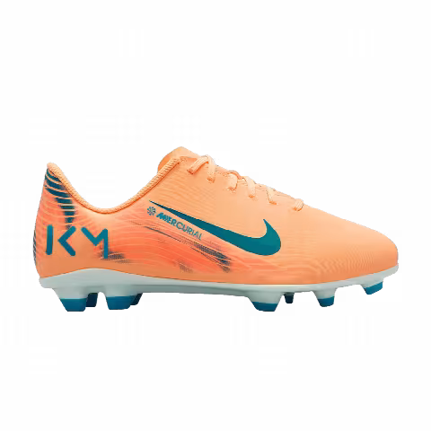 Kylian Mbappé x Nike Jr. Mercurial Vapor 16 Club GS MG 'Melon Tint/Igloo/Neo Turquoise'