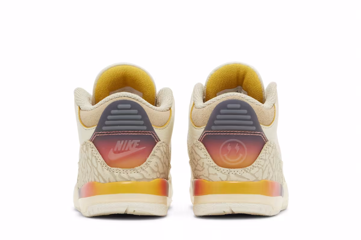 J. Balvin x Air Jordan 3 TD Medellín Sunset, view 7