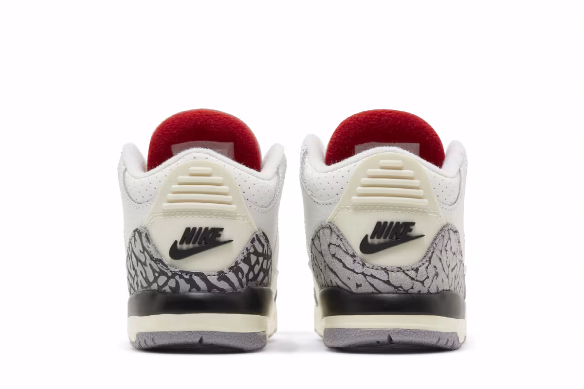 Air Jordan 3 TD White Cement Reimagined, view 7