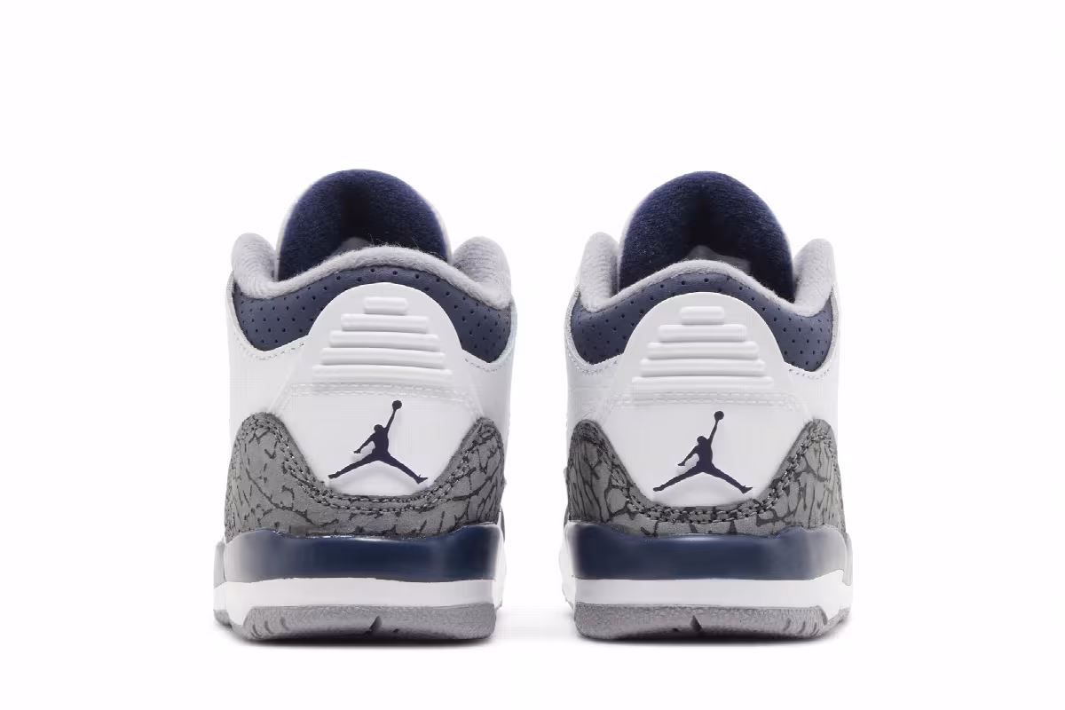 Air Jordan 3 TD Midnight Navy, view 7