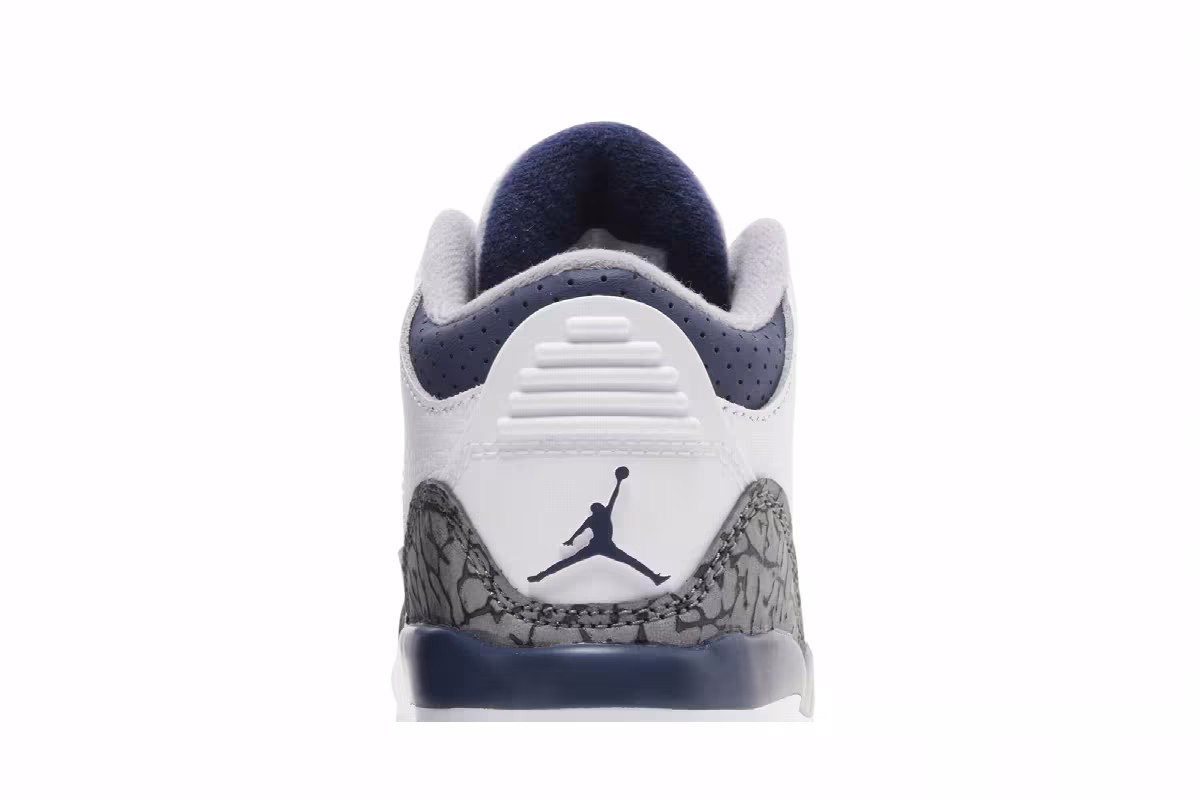 Air Jordan 3 TD Midnight Navy, view 8