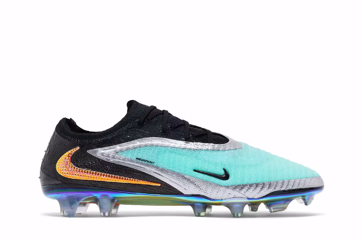 Nike Phantom 6 Low Elite FG Chrome Black, view 2
