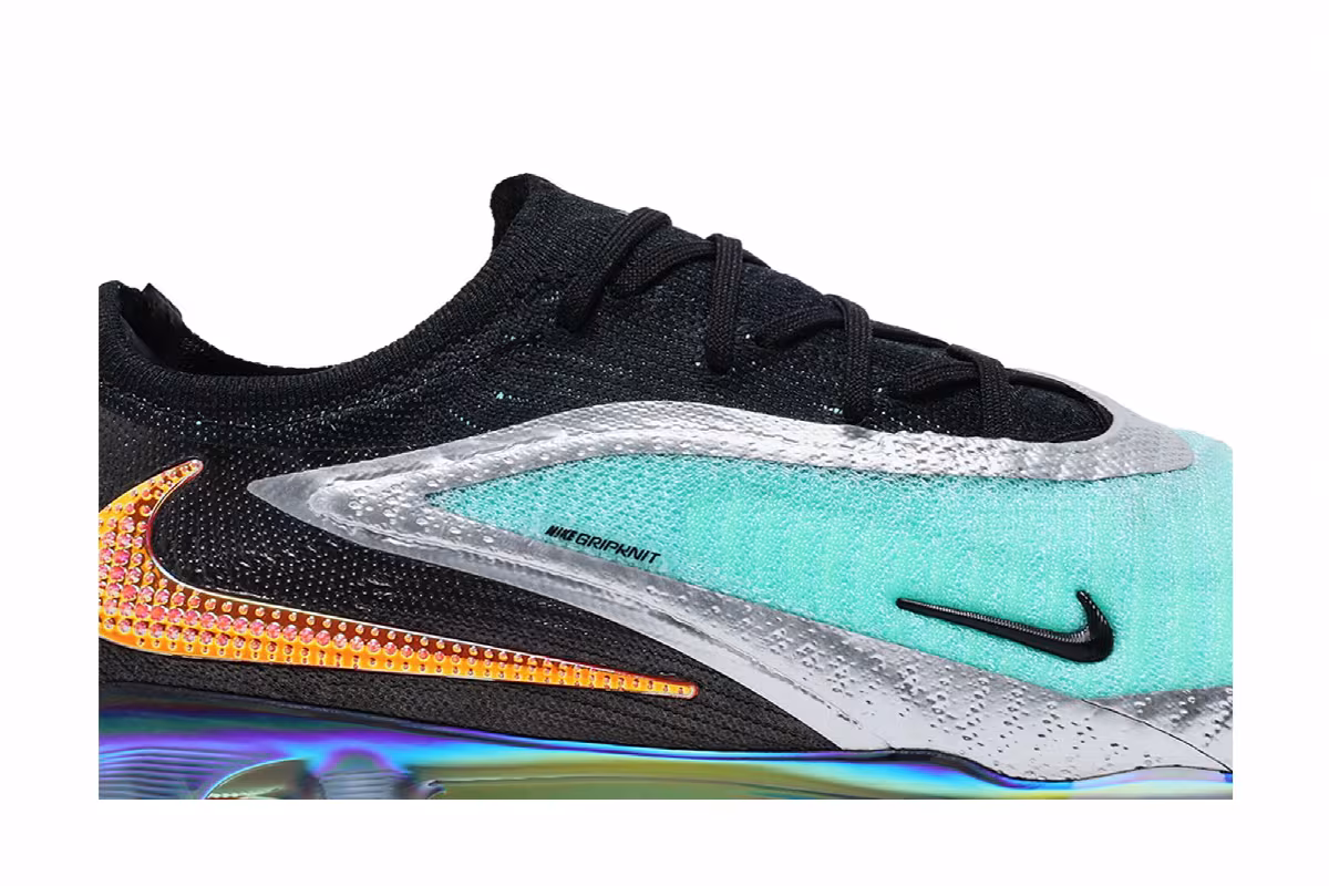 Nike Phantom 6 Low Elite FG Chrome Black, view 3